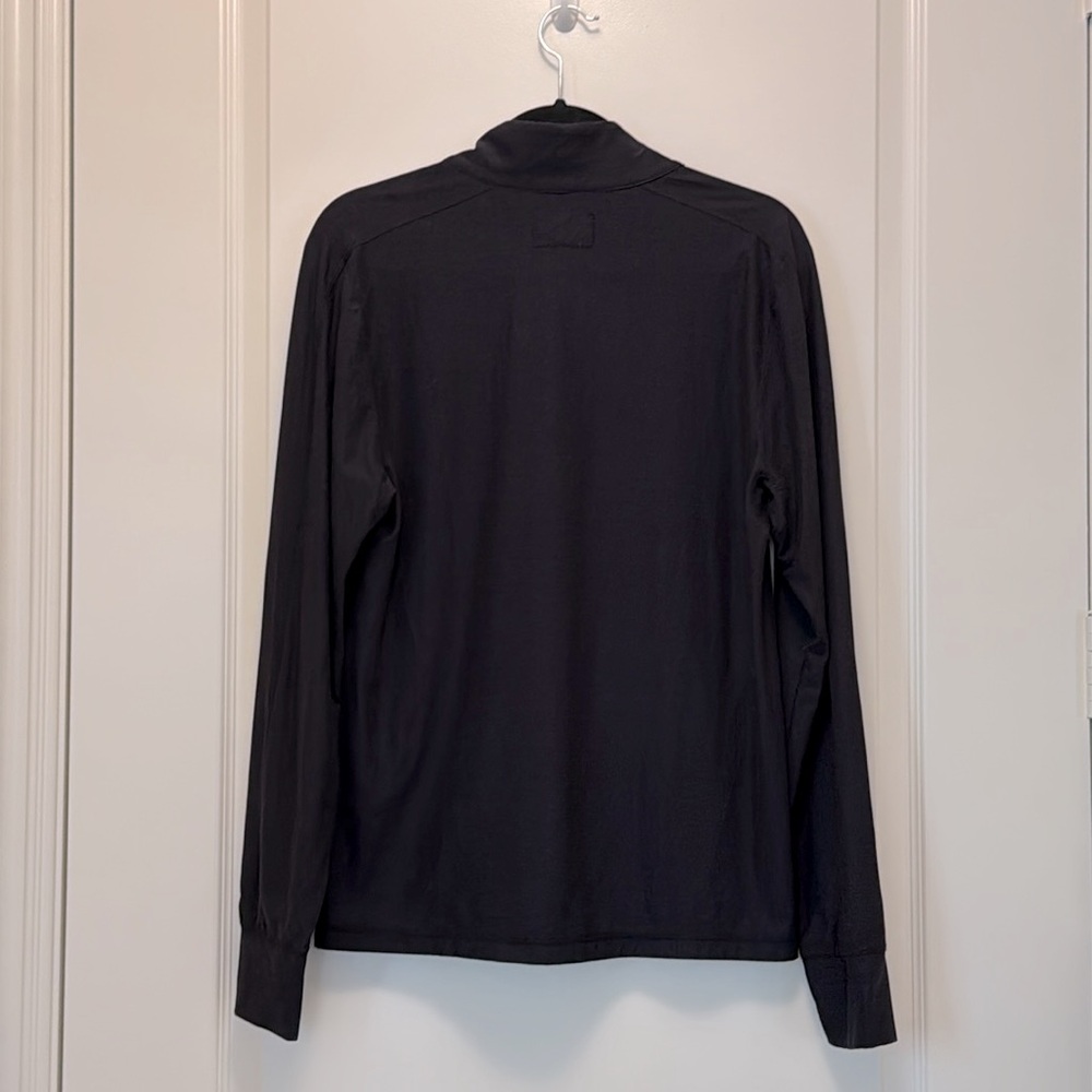 Men’s Lucky Brand Soft Knit Quarter Zip Long Sleeve Pullover - Picture 4 of 12